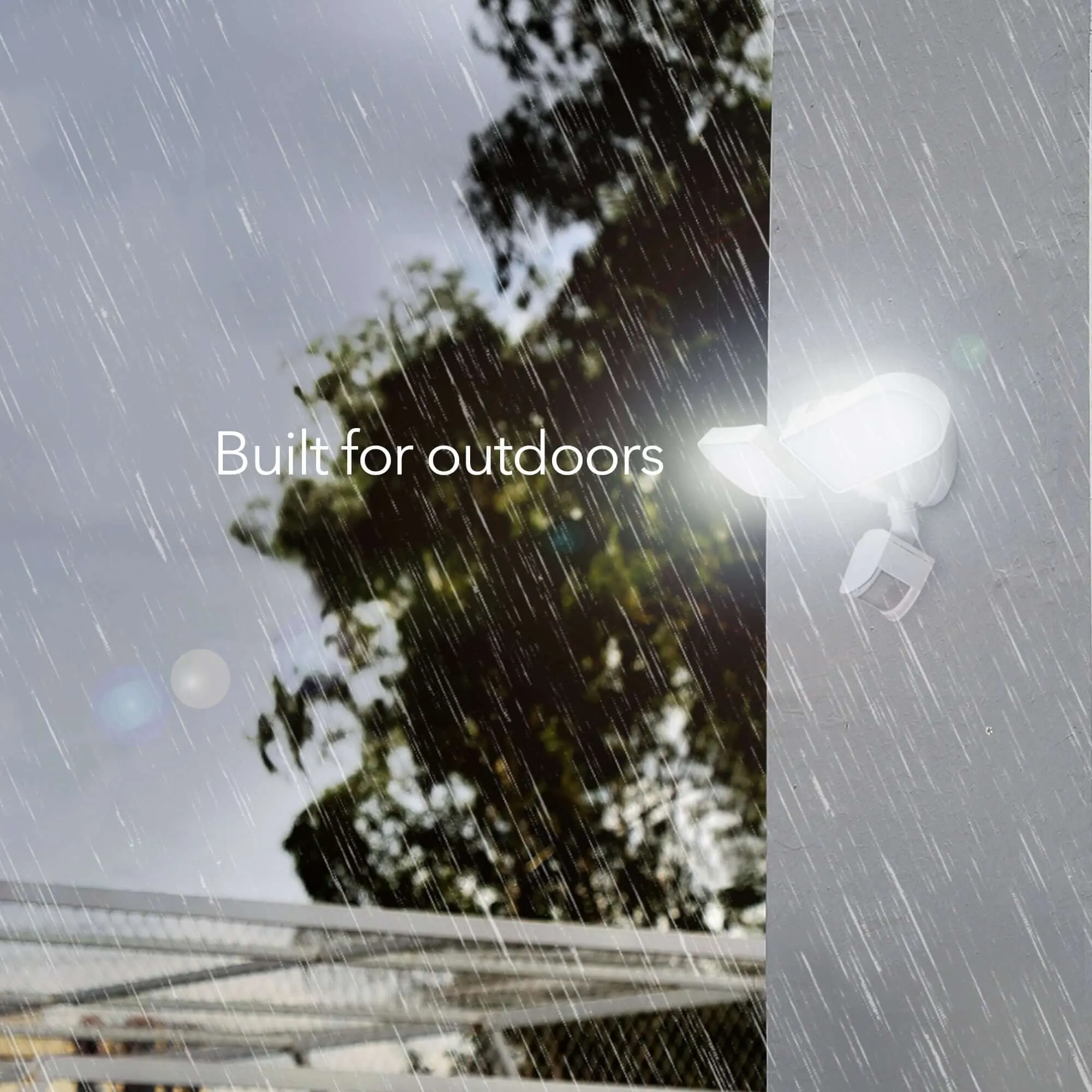 Wasserstein Wired Smart Floodlight | 2000 Lumens | Motion Detection & Timer
