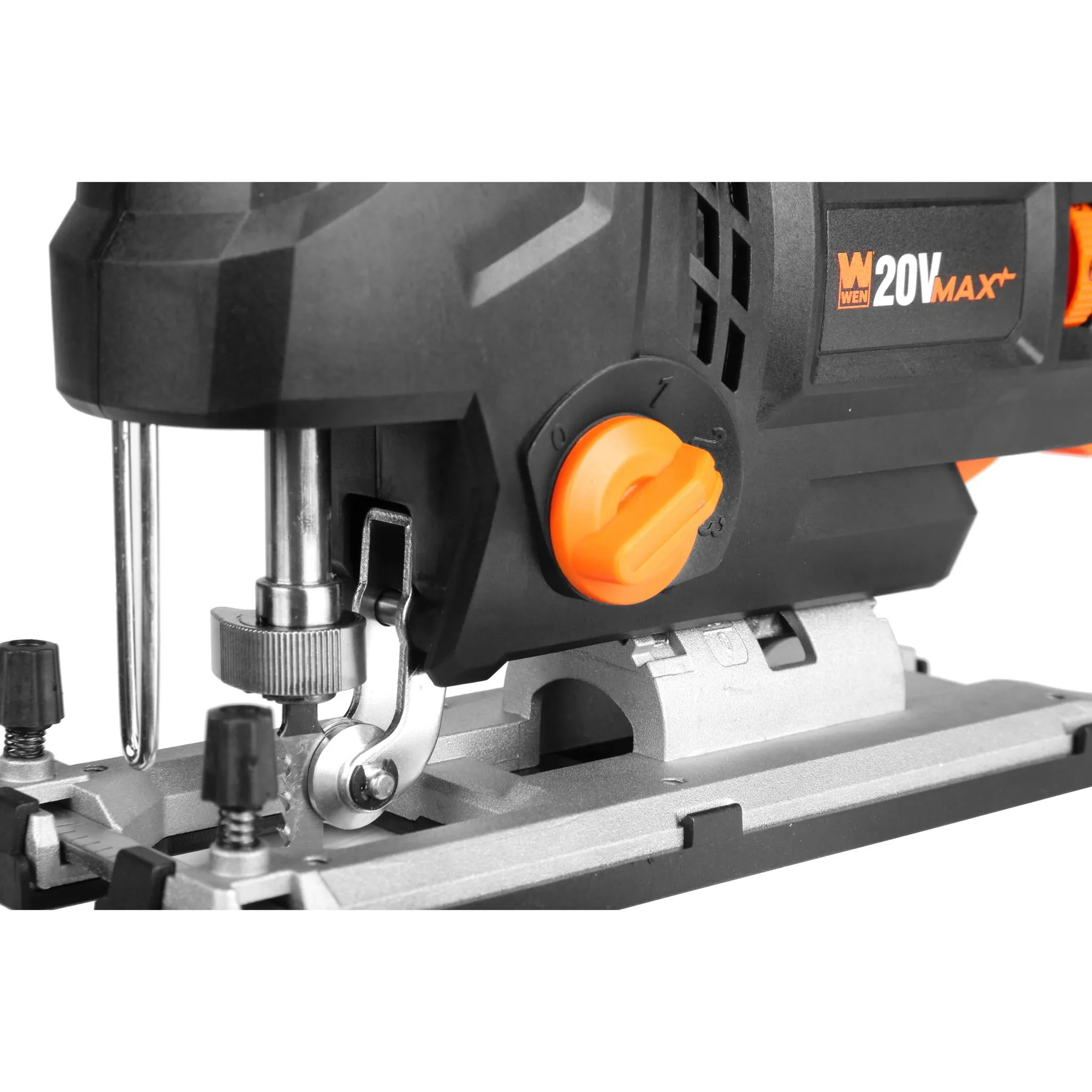 WEN 20670BT 20V Max Cordless Brushless Auto-Speed Jigsaw (Tool Only – Battery Not Included)