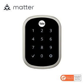 Yale Assure Lock SL with Matter in Satin Nickel