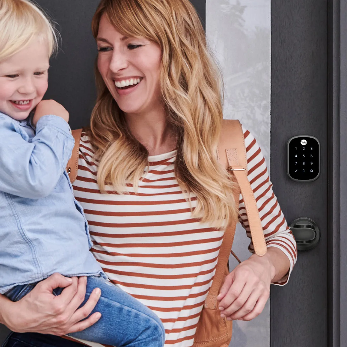 Yale Locks Assure Lock SL Wi-Fi and Bluetooth Touchscreen Deadbolt (Black Suede)